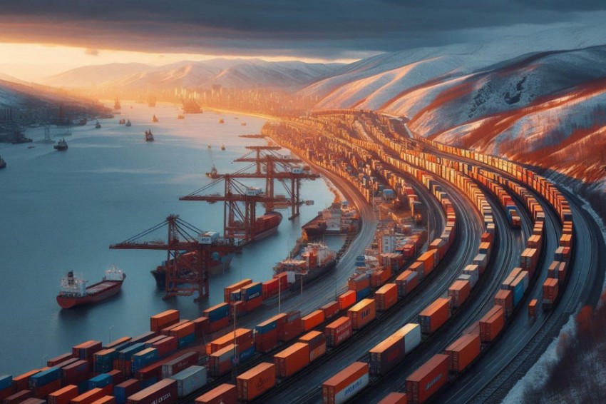 С января по май 2025 года на Красноярской железнодорожной линии наблюдался рост перевозок контейнеров на 13,7%