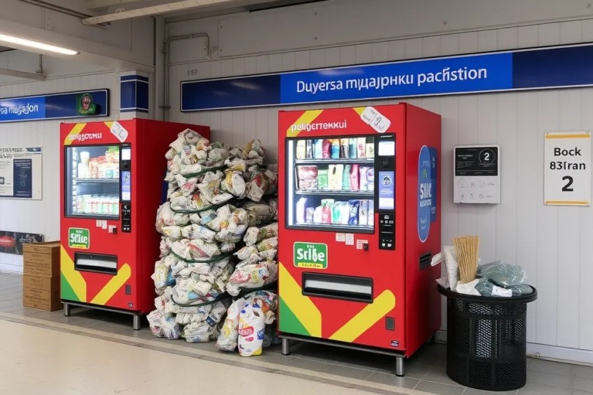 С января по июнь 2025 года на станциях Куйбышевской железнодорожной линии фандоматы собрали свыше 83 тонн отработанной упаковки.