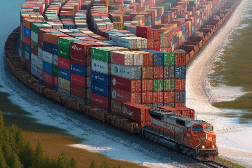 С января по март 2025 года на Куйбышевской железнодорожной линии было перевезено свыше 14,7 миллионов тонн груза.