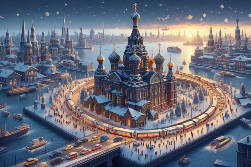 С января по апрель текущего года количество перевезенных пассажиров из Нижнего Новгорода в Санкт-Петербург увеличилось на 4,7%