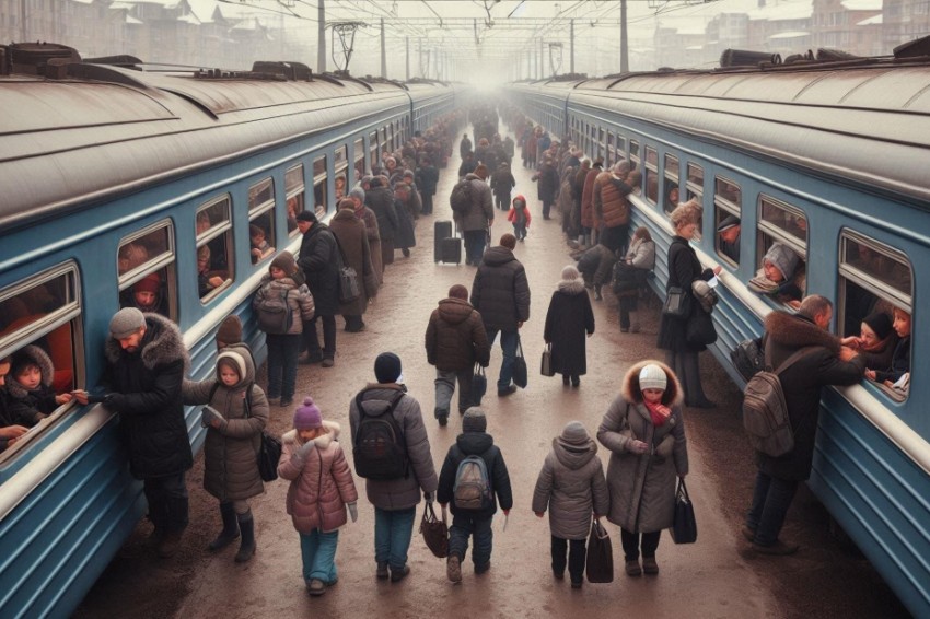 С января по май 2025 года, количество пассажиров в пригородных поездах Кузбасса увеличилось на 13%