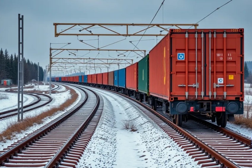 С января по июль текущего года на Восточно-Сибирской железнодорожной линии наблюдался рост перевозок контейнеров на 4,9%