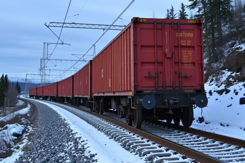 С января по август текущего года на Восточно-Сибирской железнодорожной линии наблюдался рост перевозок контейнеров на 4,8%.