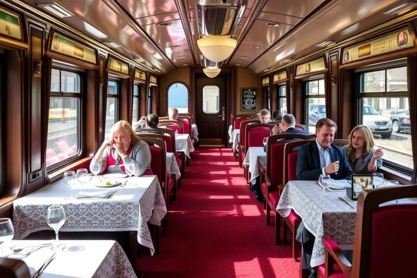 С января текущего года более 122 тысяч пассажиров воспользовались услугами вагонов-бистро на Куйбышевской железнодорожной линии.