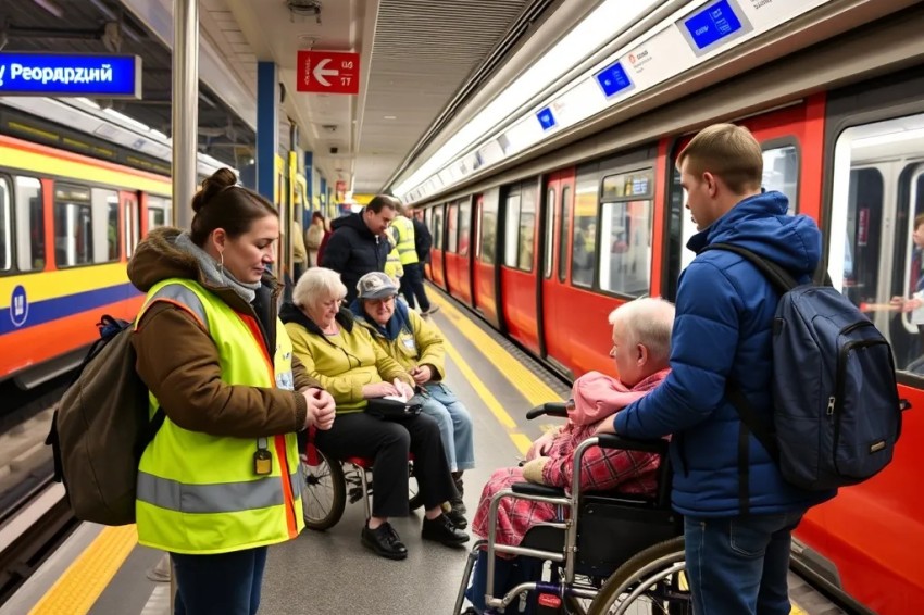 С января по июль 2025 года около 16,5 тыс. пассажиров с ограниченными возможностями получили специализированную поддержку на станциях Горьковской железнодорожной линии.