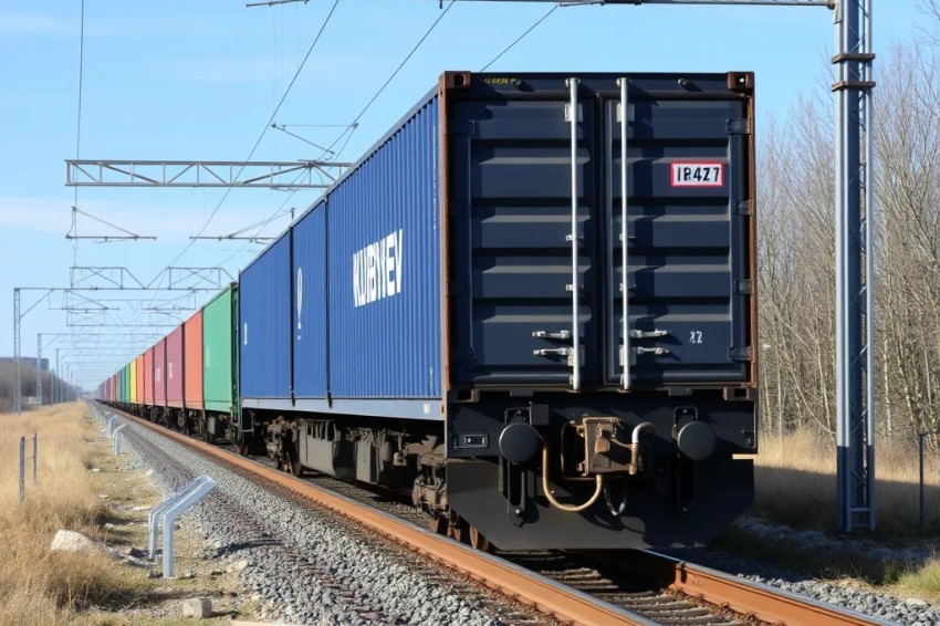 С января по июль текущего года на Куйбышевской железнодорожной линии наблюдался рост перевозок грузовых контейнеров на 7,7%