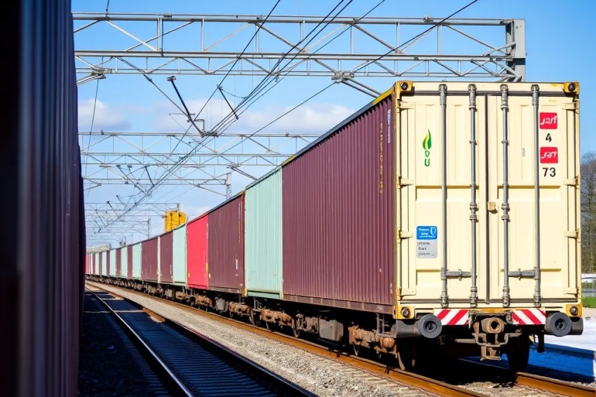 С января по июль 2025 года на Свердловской железнодорожной линии наблюдался рост перевозок контейнеров на 13,3%