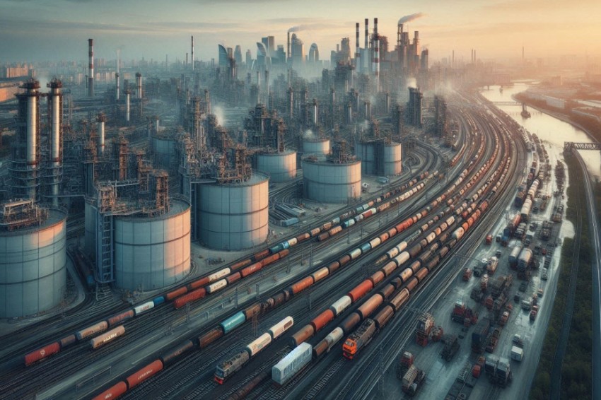 С января по май 2025 года на Московской железнодорожной линии было перевезено 22,6 млн тонн груза.