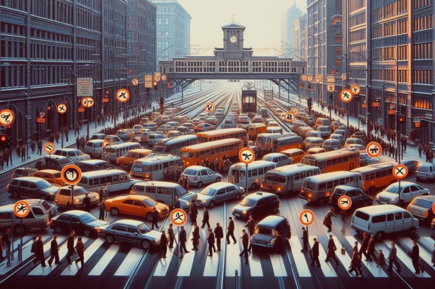 С января по март 2025 года произошло сокращение нарушений правил дорожного движения на переездах Горьковской железнодорожной магистрали на 22%.