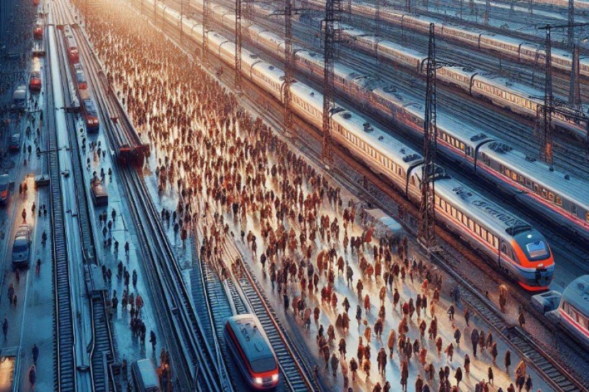 С января по март 2025 года, на сети Московской железнодорожной системы было транспортировано 183,5 миллиона пассажиров.