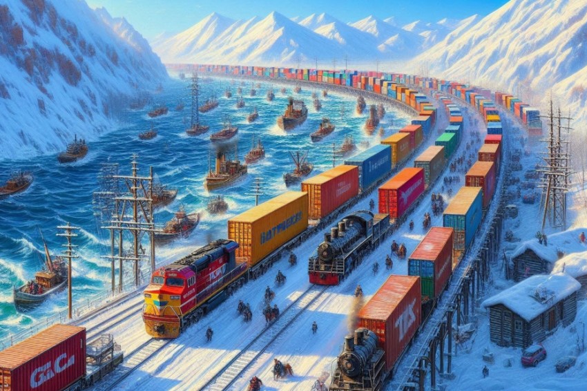 С января по май 2025 года на Восточно-Сибирской железной дороге наблюдался рост перевозок контейнеров на 3,8%.