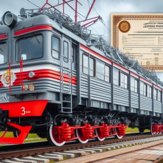 Сертификат соответствия был выдан восьмоосному полувагону 