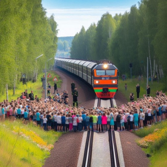 Сезон летнего обучения стартовал на детских железнодорожных путях Свердловской ветки.