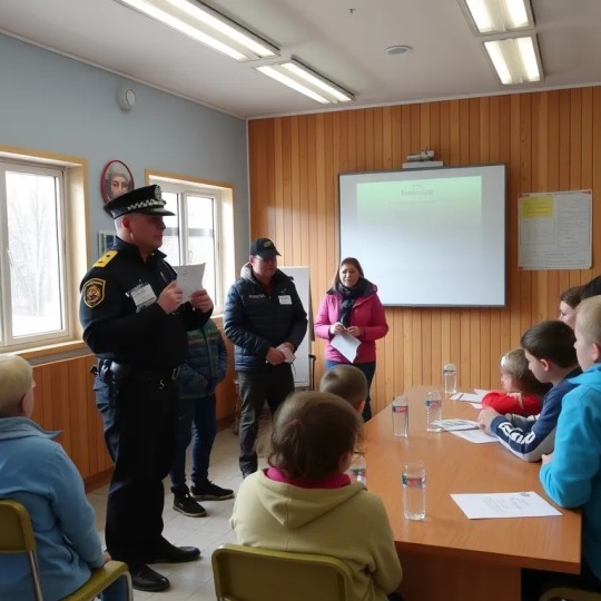 Сотрудники Забайкальской железной дороги и транспортной полиции организовали профилактическую лекцию в детском отдыхе «Серебряный бор».