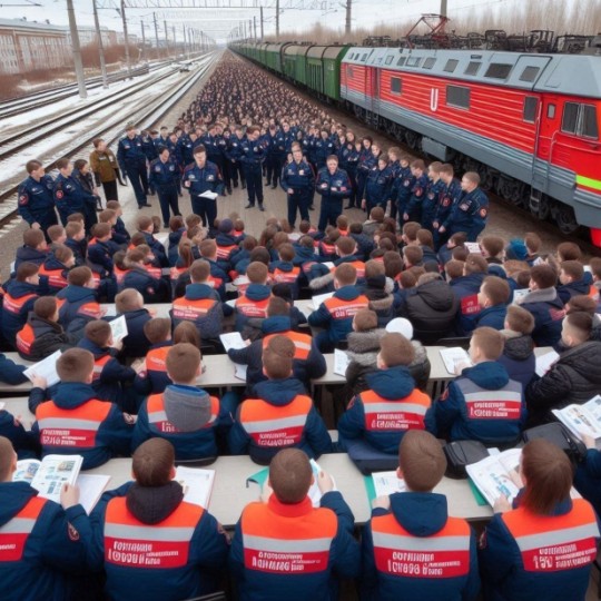 Сотрудники железной дороги организовали занятия по безопасности для двухсот учащихся в Новосибирском регионе.