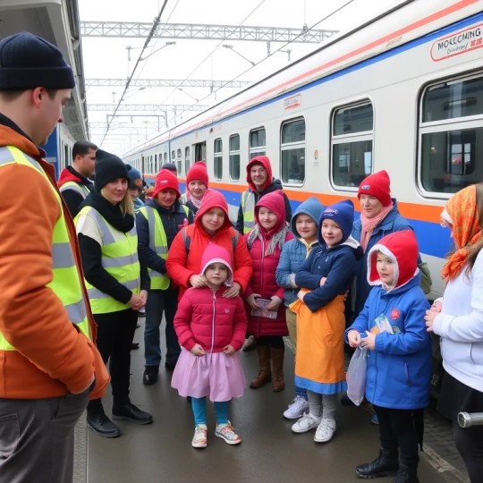 Сотрудники железной дороги Московского направления организовали Общий день предотвращения детских травм.