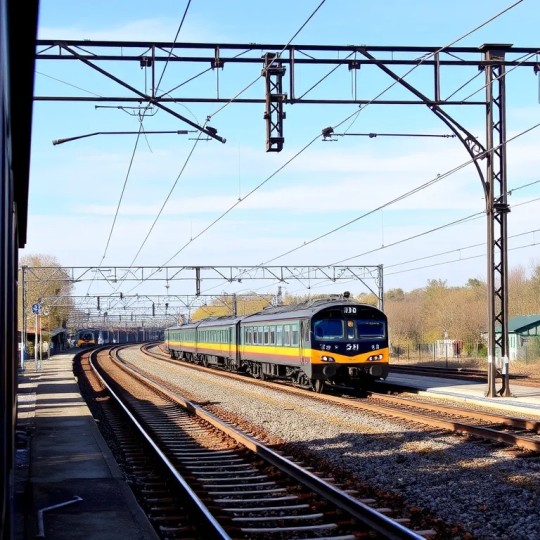 Сотрудники железной дороги устроили тур по Калининградскому отделению тяги для учащихся ПГУПС.