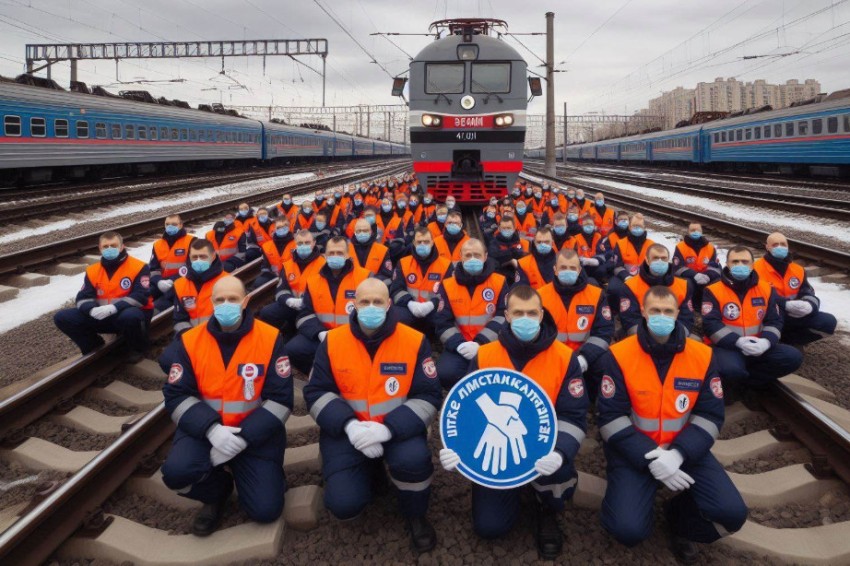 Сотрудники Горьковской железной дороги стали участниками предупредительной кампании «Безопасный транспорт»