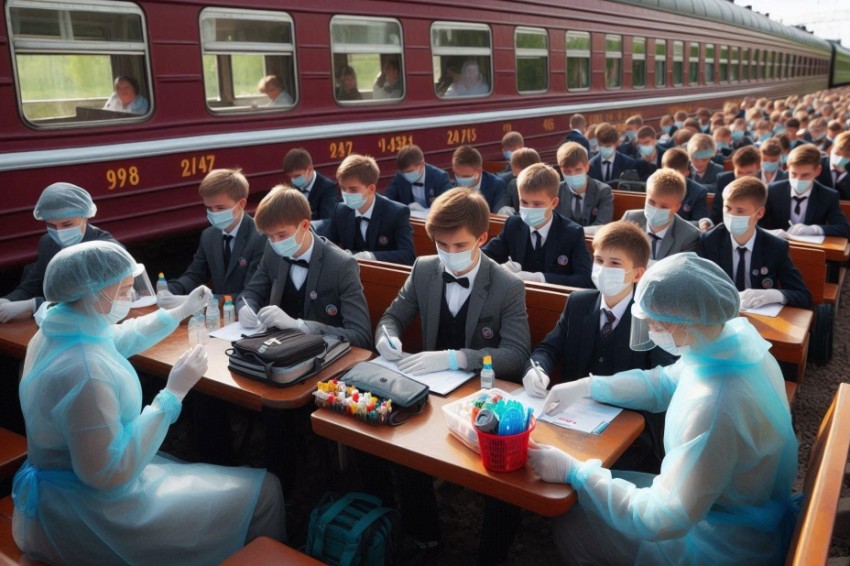 Сотрудники железной дороги организовали профилактические поездки для учащихся в Алтайском регионе.