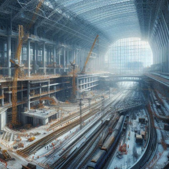 Стартовали работы по возведению северного вестибюля и третьей платформы на станции МЦД-1 Москва-Сити