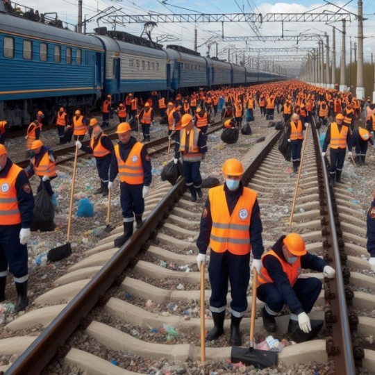 Свыше 28 тыс. работников железной дороги приняли участие в субботнике на Горьковском направлении.