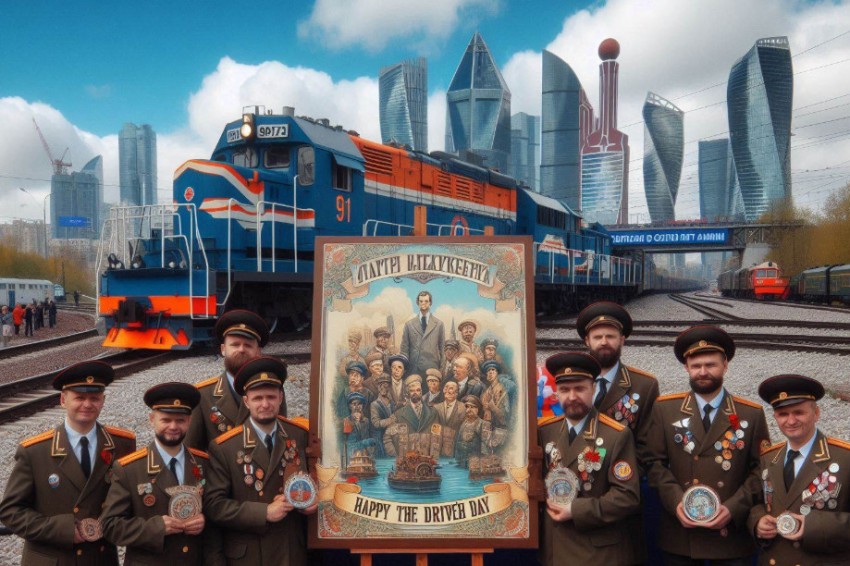 Свыше 40 водителей и их ассистентов с Калининградской железной дороги были отмечены наградами в честь профессионального торжества.