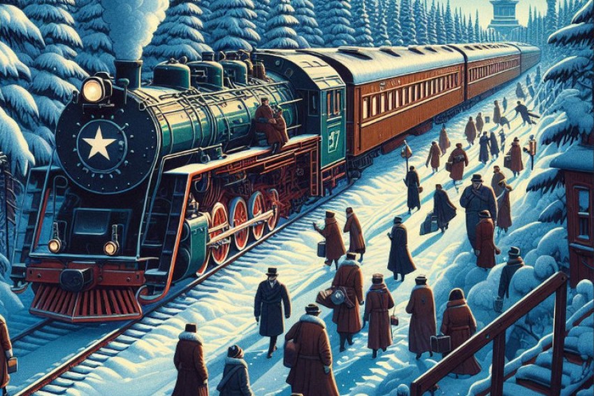 Свыше ста людей начали свое путешествие на 