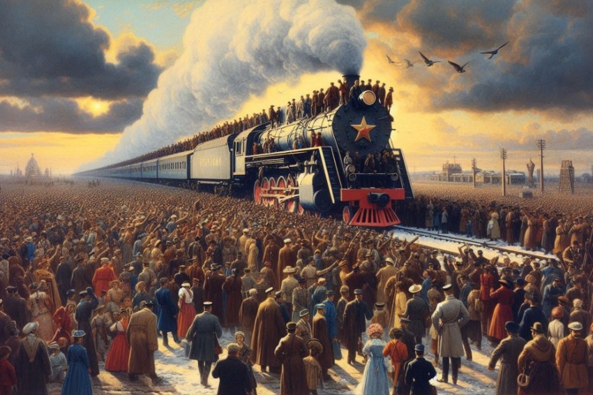 Свыше ста людей начали свое путешествие на 