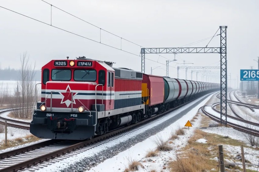 Свыше тысячи работников железной дороги принимают участие в уборке снега на железнодорожных путях в Краснодарском регионе.