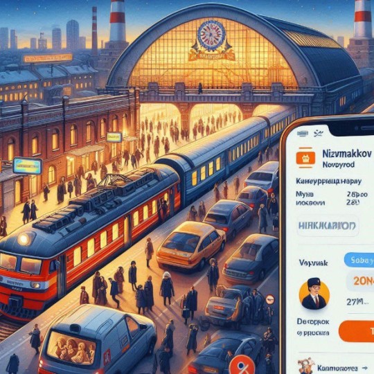 Теперь можно приобрести билеты на поезда из Нижнего Новгорода в Казань через приложение «ПроТранспорт».