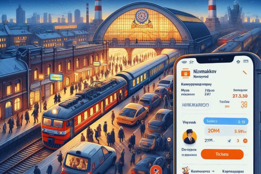 Теперь можно приобрести билеты на поезда из Нижнего Новгорода в Казань через приложение «ПроТранспорт».