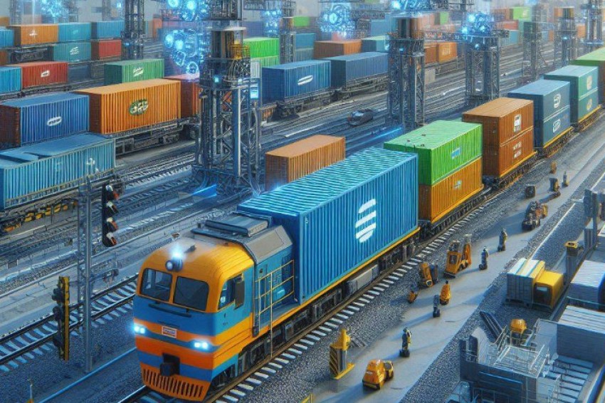 Технологии перевозки грузов в контейнерах на Дальний Восток поездами, состоящими из 100 и более вагонов, активно совершенствуются на Свердловской железной дороге.