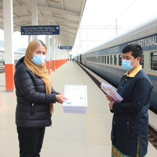 Трансбайкальская железнодорожная линия организует просветительскую кампанию «День пассажира» на железнодорожном терминале станции Чита-2.