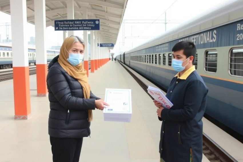 Трансбайкальская железнодорожная линия организует просветительскую кампанию «День пассажира» на железнодорожном терминале станции Чита-2.