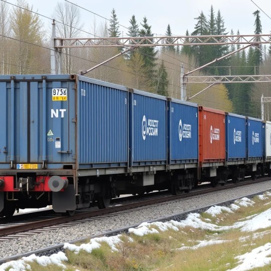 Транспортировка нагруженных контейнеров по Октябрьской железной дороге с января по август текущего года достигла 387,3 тыс. ДФЭ.