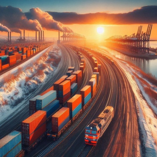 Транспортировка контейнеров по Западно-Сибирской железнодорожной линии в период с января по апрель 2025 года увеличилась на 10,7%