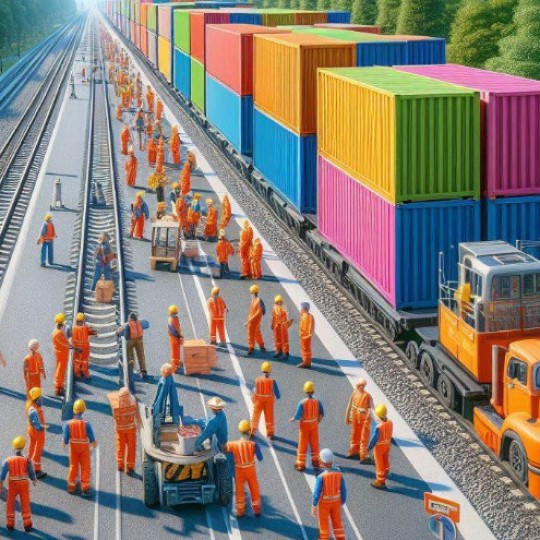 Транспортировка контейнеров по Свердловской железнодорожной линии в период с января по март 2025 года увеличилась на 8,7%