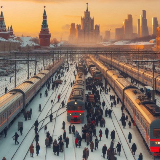 Транспортировка пассажиров по Московской железной дороге в период с января по апрель текущего года увеличилась почти на 2%