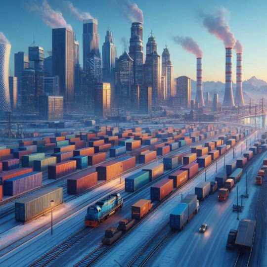 Транспортировка контейнеров по Западно-Сибирской железнодорожной линии за два месяца 2025 года увеличилась на 17,9%