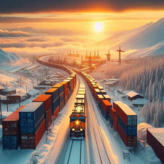 Транспортировка контейнеров по Северной железнодорожной линии для экспорта в период с января по апрель 2025 года увеличилась на 2%