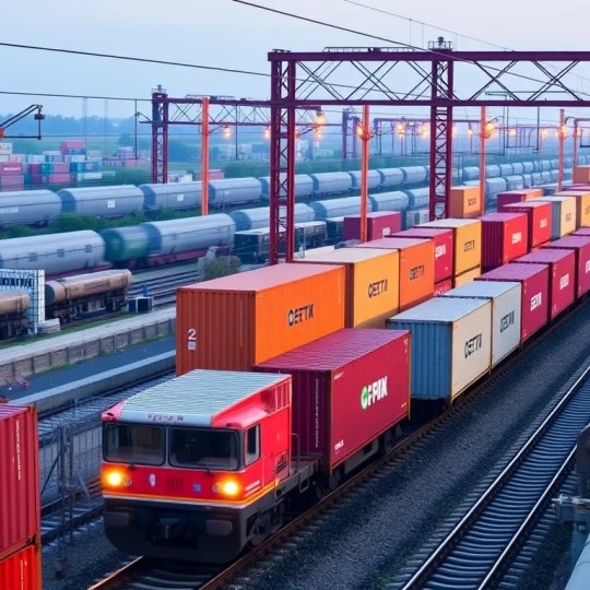 Транспортировка контейнеров по Красноярской железнодорожной сети в 2025 году увеличилась на 6,3%