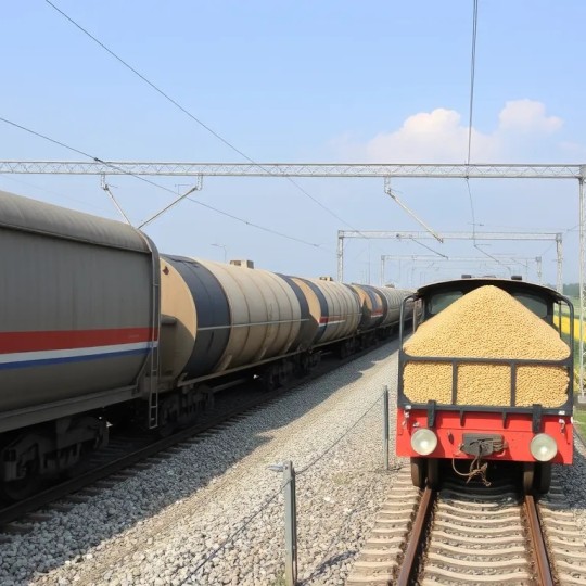 Транспортировка зерновых для внутренних потребителей увеличилась на 15% в первом полугодии