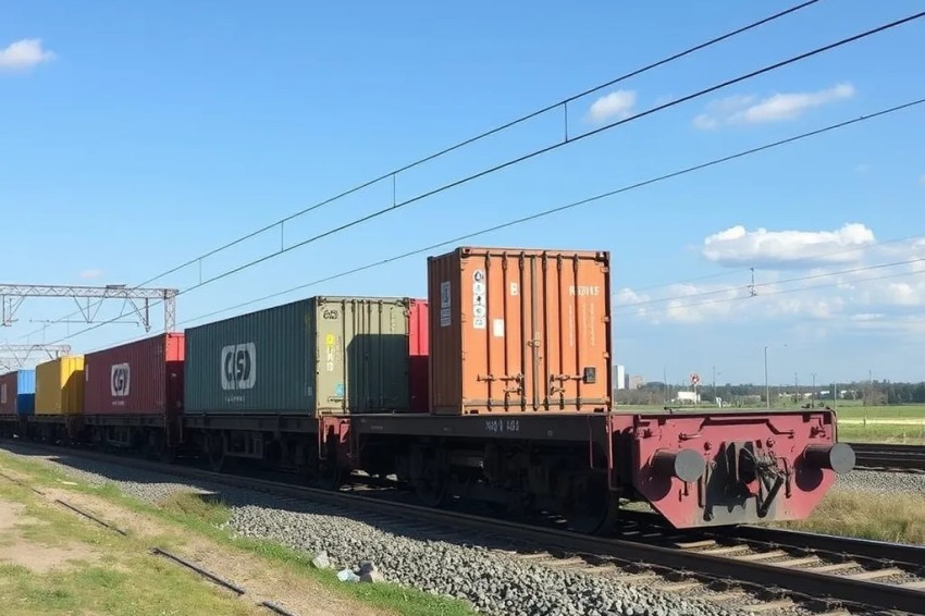 Транспортировка нагруженных контейнеров по Октябрьской железнодорожной магистрали достигла 430,8 тыс. ДФЭ в период с января по сентябрь.