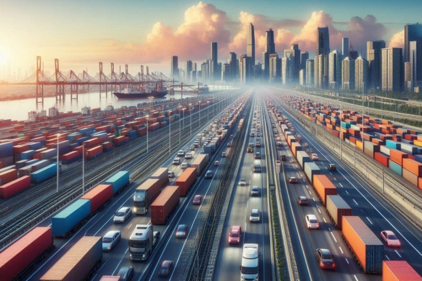 Транспортировка контейнеров достигла 2,6 млн ДФЭ в период с января по апрель