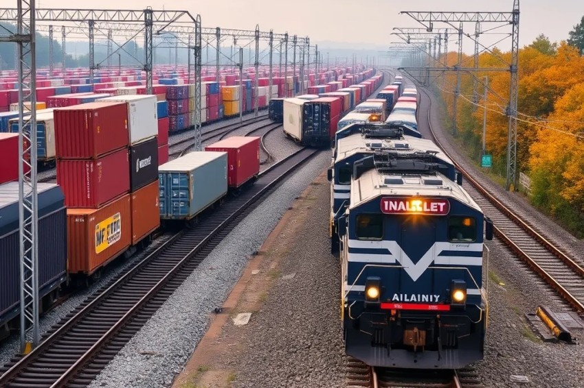 Транспортировка контейнеров по Красноярской железнодорожной сети с января по октябрь текущего года увеличилась на 8,3%