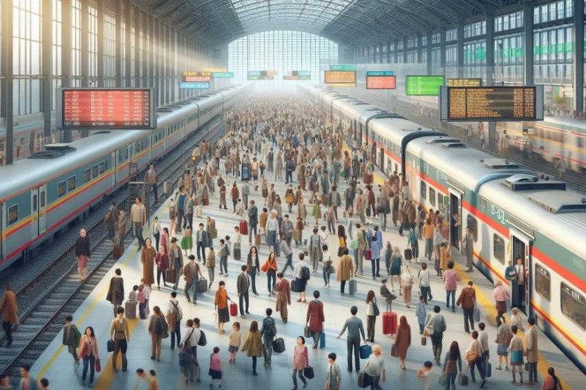 Транспортировка пассажиров по сети ОАО «РЖД» в мае увеличилась на 2,4%