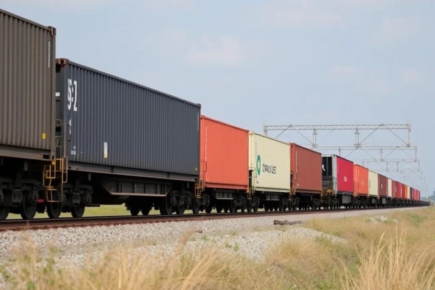 Транспортировка контейнеров по Северной железнодорожной линии для экспорта в период с января по июнь увеличилась на 5,2%