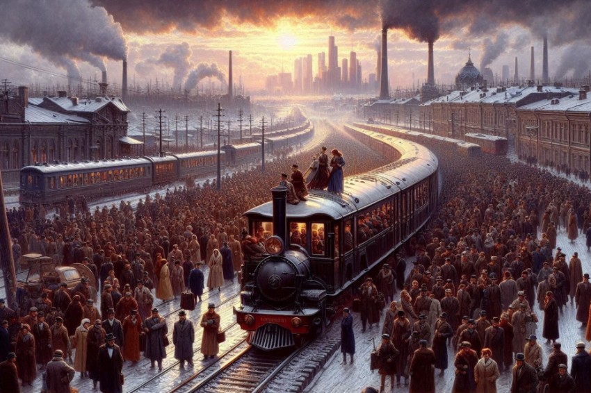 Транспортировка пассажиров по Московской железной дороге в период с января по май текущего года увеличилась на 1,4%