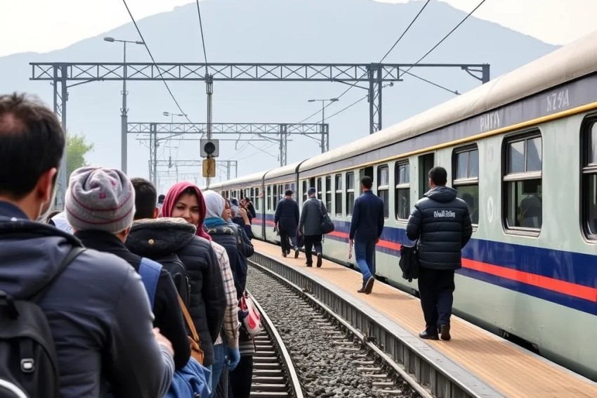 Транспортировка людей с остановок Дальневосточной железнодорожной сети в 2025 году возросла на 6,2%