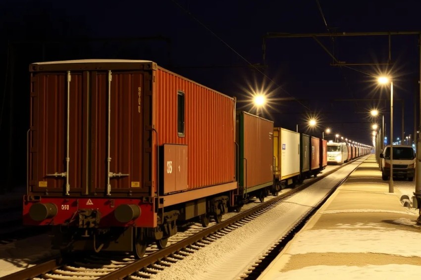 Транспортировка контейнеров по Красноярской железнодорожной сети в период с января по июль текущего года увеличилась на 13,9%